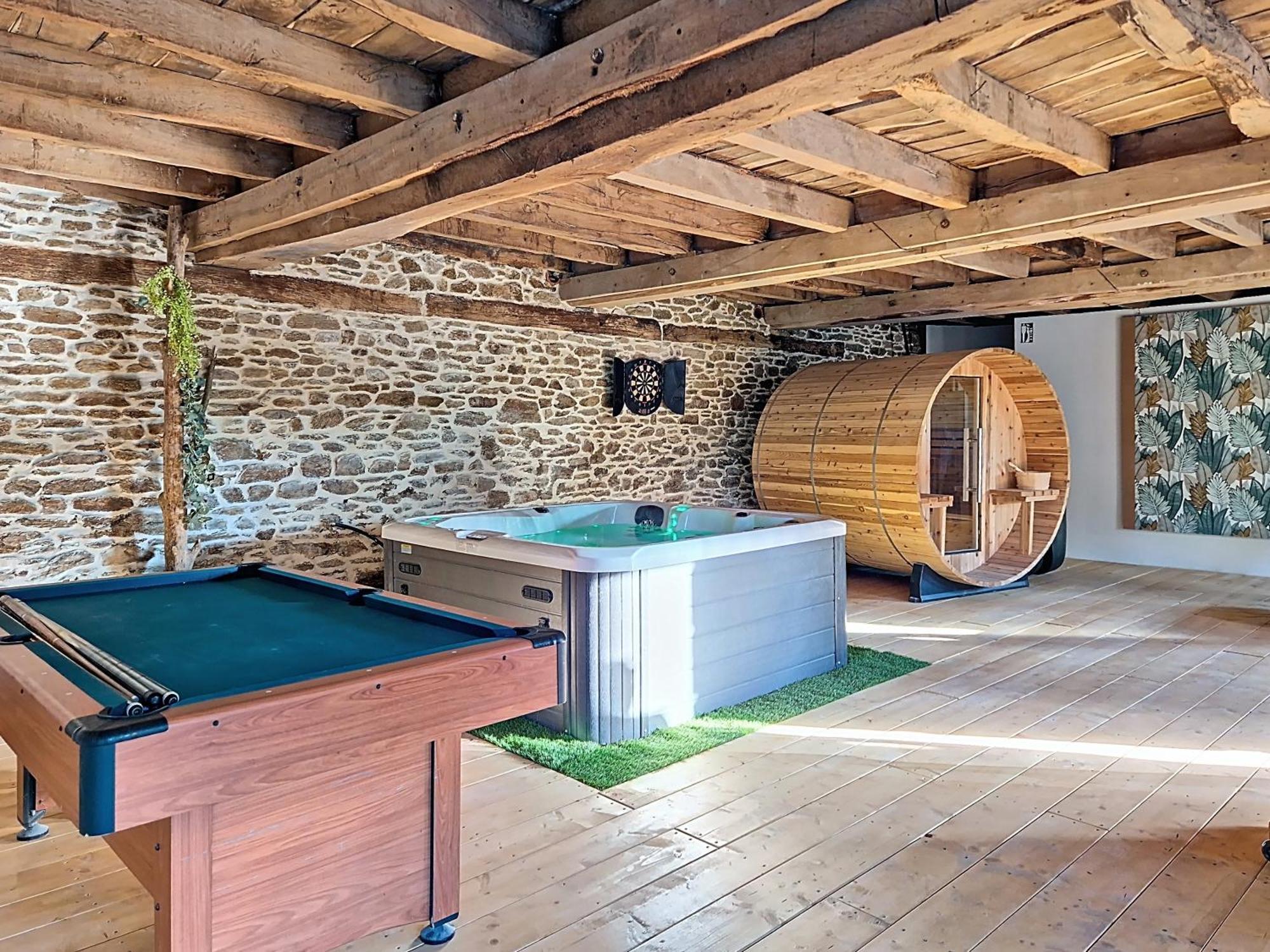 Bergerie Renovee, Spa - Sauna , Proche Des Lacs, Sentiers Pedestres Comps-la-Grand-Ville Kültér fotó